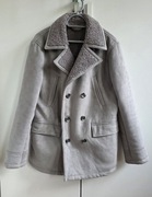 Zara męski kożuszek bosmanka kurtka zimowa szara M kożuch