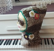 Szedelkowe komino-kaptury dla kobiet