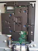 LG OLED evo AI 65G4 elektronika, pilot, przewody i taśmy.