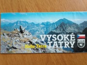 Mapa Wysokie Tatry 1990 r