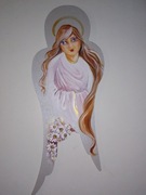 Anioł malowany ręcznie