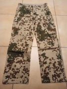 SPODNIE WOJSKOWE BW Bundeswehr KONTRAKTOWE FLECKTARN GR 2 