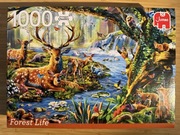 Puzzle 1000 Jumbo Forest Life