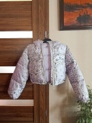 Kurtka zimowa fioletowa