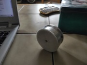 docisk plus krążek centrujący do płyt winilowych