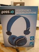  ŚRODA RANO KOŃCZĘ  AUKCJE ! SŁUCHAWKI HEADPHONES  MICR. POSS NIEB. H996