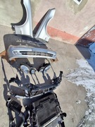 Mercedes W211 zderzak błotniki lampy wzmocnienie przód lak 744