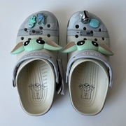 Chodaki klapki CROCS GROGU CLASSIC CLOG 38-39 STAR WARS Mandalorian Jibbitz