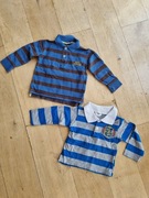 dwie koszulki polo z długim rękawem