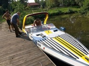 Lodz motorowa 27,5 stop ( 8,5 m) SCARAB Miami Vice