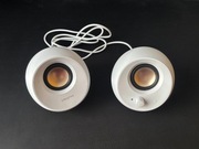 Głośniki Creative Pebble Pro Białe 30W Podświetlenie RGB, Stan idealny