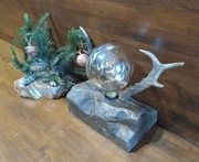 Lampka nocna drewniana