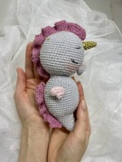 Pluszowy konik morski handmade