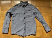 Koszula długi rękaw (mała kratka) - Primark - 128 cm (7/8 l)