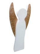 Anioł Stróż z Drewna 43cm, Ręcznie Robiony, Rękodzieło, Na prezent 