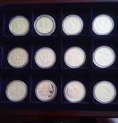 ZESTAW MEDALI - JAN PAWEŁ II - PAPIEŻ KTÓRY ZMIENIŁ ŚWIAT 