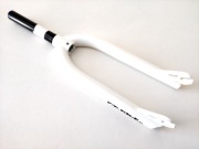 Nowy Widelec NOS GT Cr-Mo Freestyle BMX 1 1/8" 20" Biały