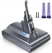 Uniwersalna bateria akumulator do Dyson V7 6000mAh 21.6V + 2 Filtry