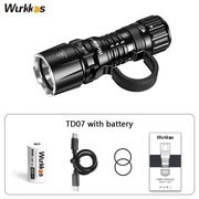 Latarka taktyczna Wurkkos TD07 1300lm USB-C + akumulator