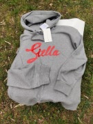 H&m x Stella McCartney bluza S szara napis