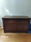 Mała drewniana szafka pod telewizor/do pokoju