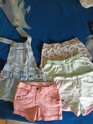 Zestaw ubranek dziewczęcych paczka paka ubranka 134/140/152