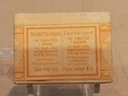 Niemiecki cukier, sacharyna - 2 wojna światowa