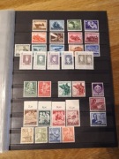 Znaczki 3 rzesza Iii niemiecka Hitler zestaw album klaser