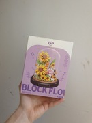 Zestaw klocki kwiaty w szkle dla dzieci 