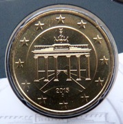 NIEMCY 2015 D 50 CENTÓW UNC !!!!!!!!!!