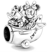 Charms Myszki Miki i Minnie Disneya w samolocie pandora 