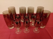 6x szklanki do piwa + 6x kieliszki do wina