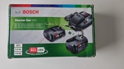 Zestaw Startowy Bosch 18V - 2x Akumulator (2.5Ah + 4.0Ah) + Ładowarka NOWY