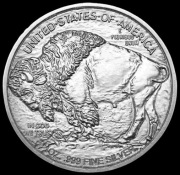 Bizon, Indianin 1oz srebro