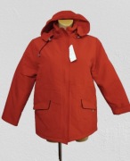 Nowa czerwona kurtka parka z kapturem 42/44 Exclusive