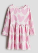 Bawełniana sukienka w nadruki r 110/116