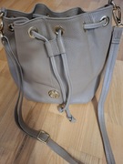 Lasocki torebka skórzana worek 