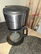 EKSPRES DO KAWY ZELMER PRZELEWOWY SZKLANY METALOWY PODGRZEWANY 1,2L 680W