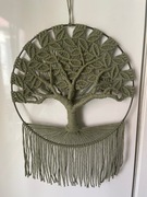 Drzewo Życia z makramy – ręcznie robione 