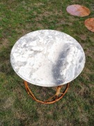 Blat od stolika marmurowy 70 cm