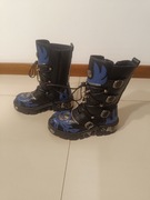 Buty skórzane motocyklowe glany unisex