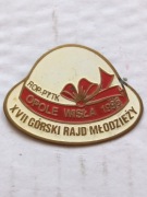 XVII GÓRSKI RAJD MŁODZIEŻY- ROP PTTK OPOLE- WISŁA 1995