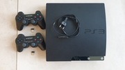 Konsola Sony Playstation 3 Slim 320 GB + 2 Pady + 4 GRY