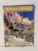 Vintage 1992 Warhammer Battle For Maugthrond Pass Wersja Angielska 