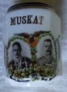 Porcelanowy kubek Hoch Germania 1914 Hoch Bavaria Muskat porcelana