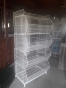 Kosze druciane, magazynowo-sklepowe typu Berta