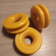 Rolka zblocze na miękką - bezpieczną szeklę.