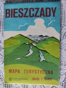 Mapa BIESZCZADY - 1988