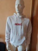 Biała bluza Mister Tee SKRRT.