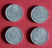 WŁOCHY  5 lira /do wyboru   / CZYTAJ  OPIS